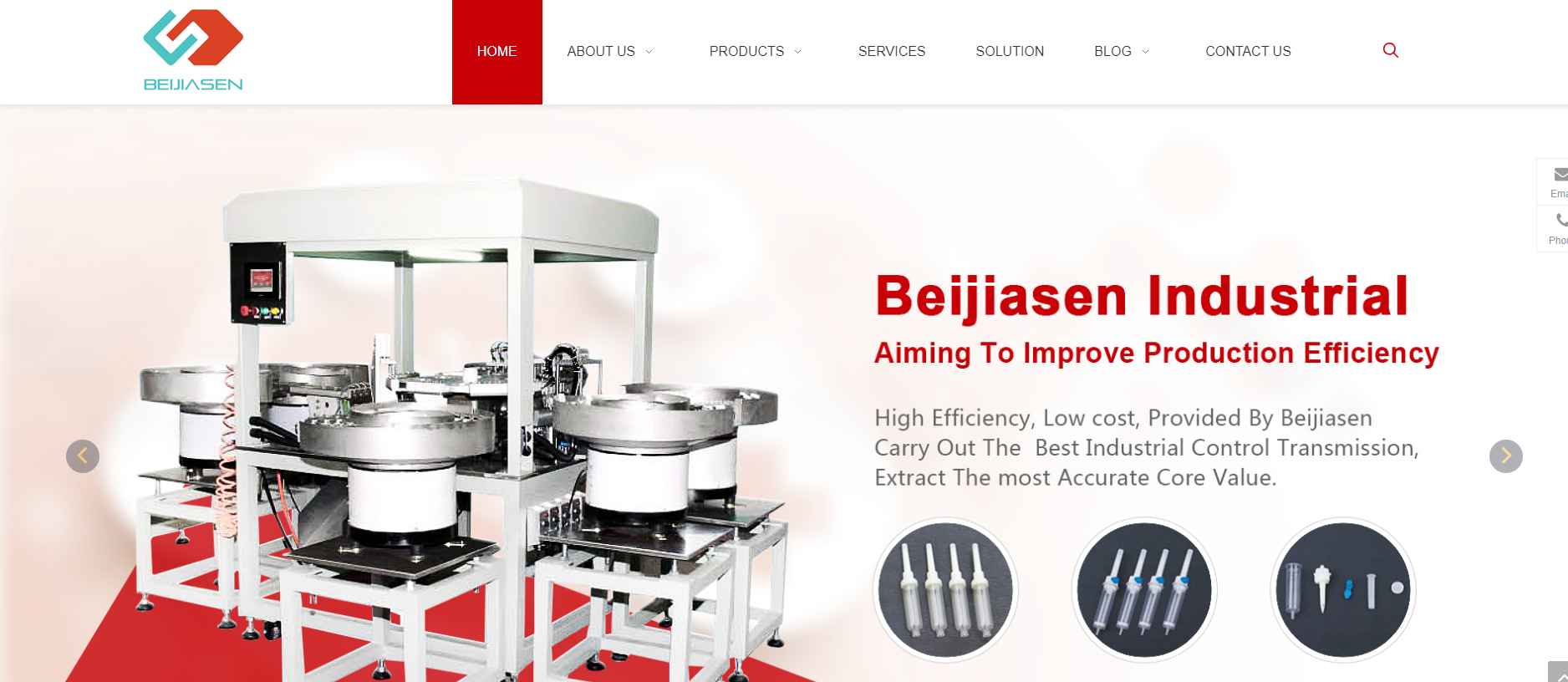syringe assembly machine